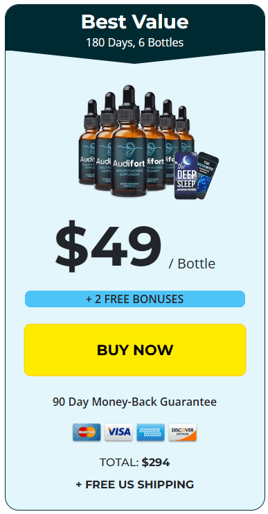 Buy Audifort 6 Bottle